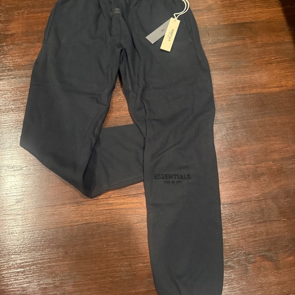 Essentials Stretch Limo Black Sweatpants